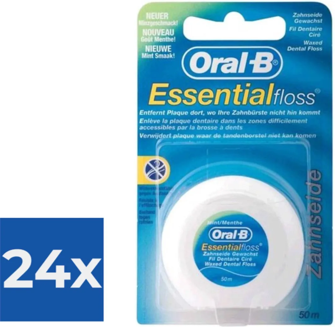 Oral-B Essential Flosdraad 24 Stuks