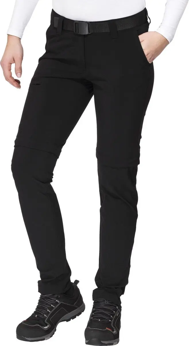Maier Sports Inara Slim lange broek Dames bruin Maat 44