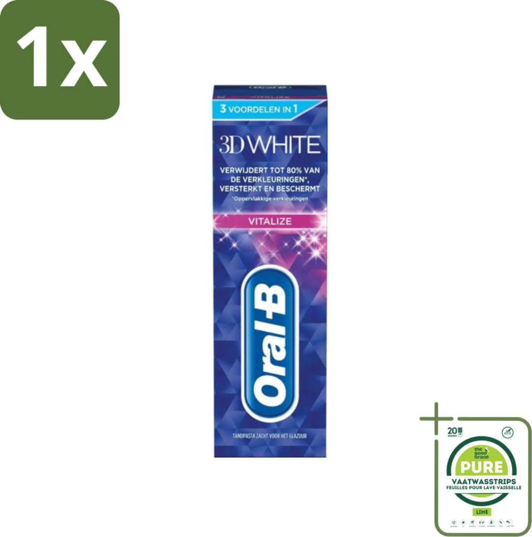 Oral-B 3D White Vitalize Tandpasta 75ml