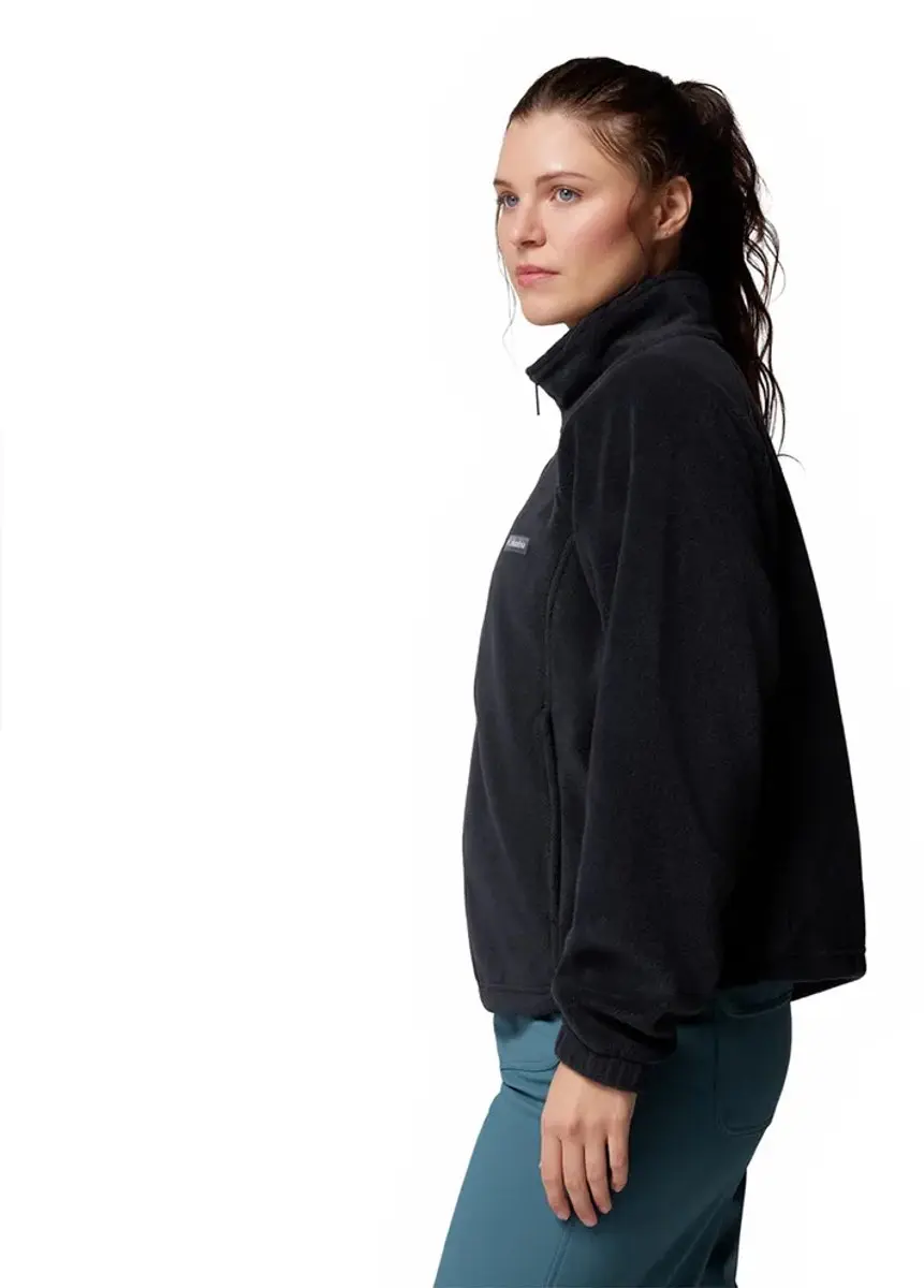 Columbia Benton Springs Relaxed Full Zip Fleece - Zwart S - afbeelding 6 van 6