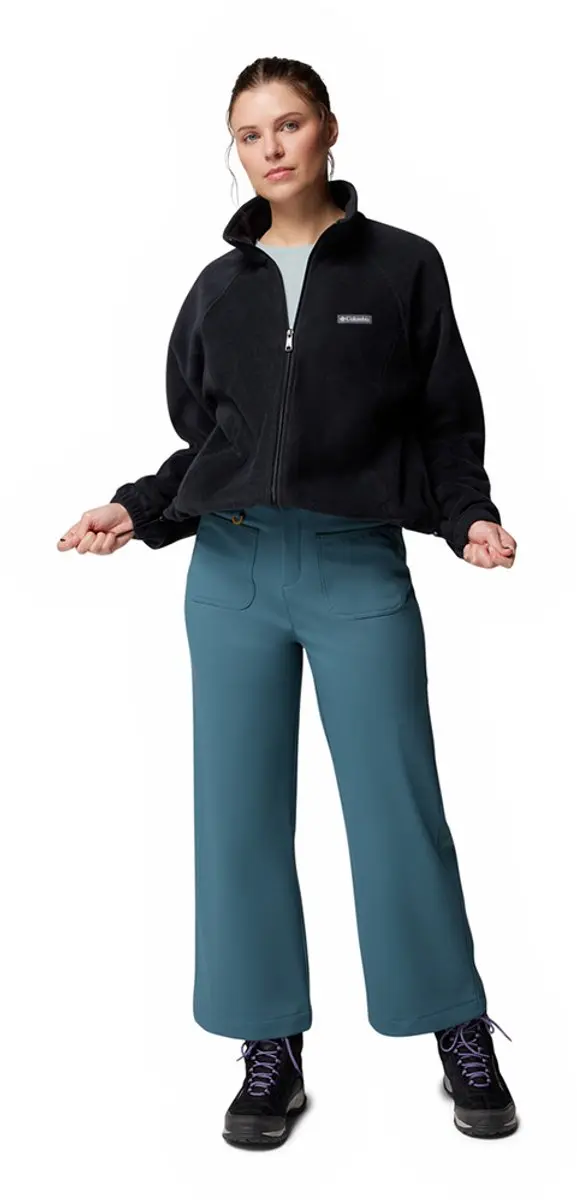 Columbia Benton Springs Relaxed Full Zip Fleece - Zwart S - afbeelding 4 van 6