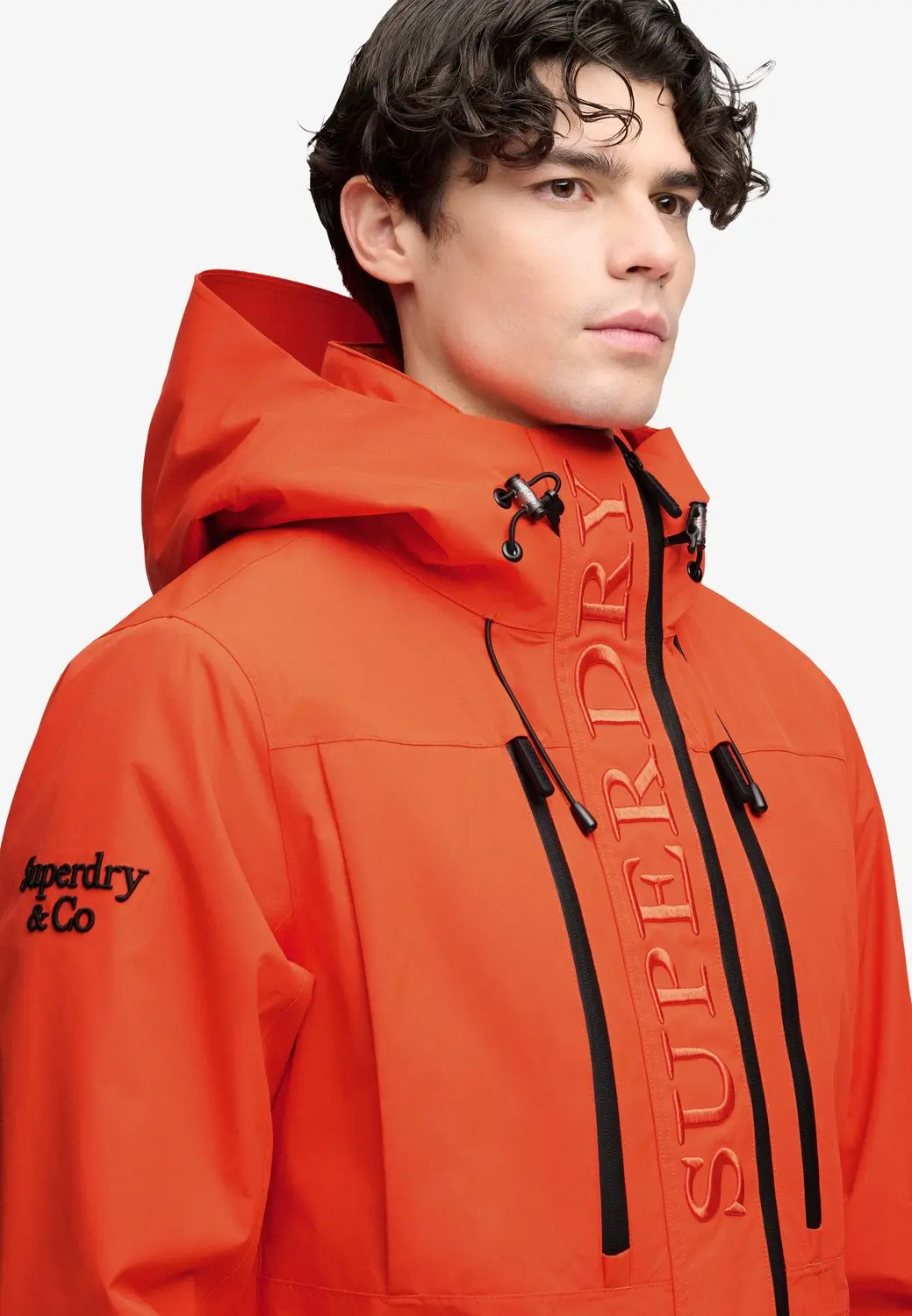 Superdry Ultimate Freestyle Ski-Jas - Bold Orange - S - afbeelding 3 van 3