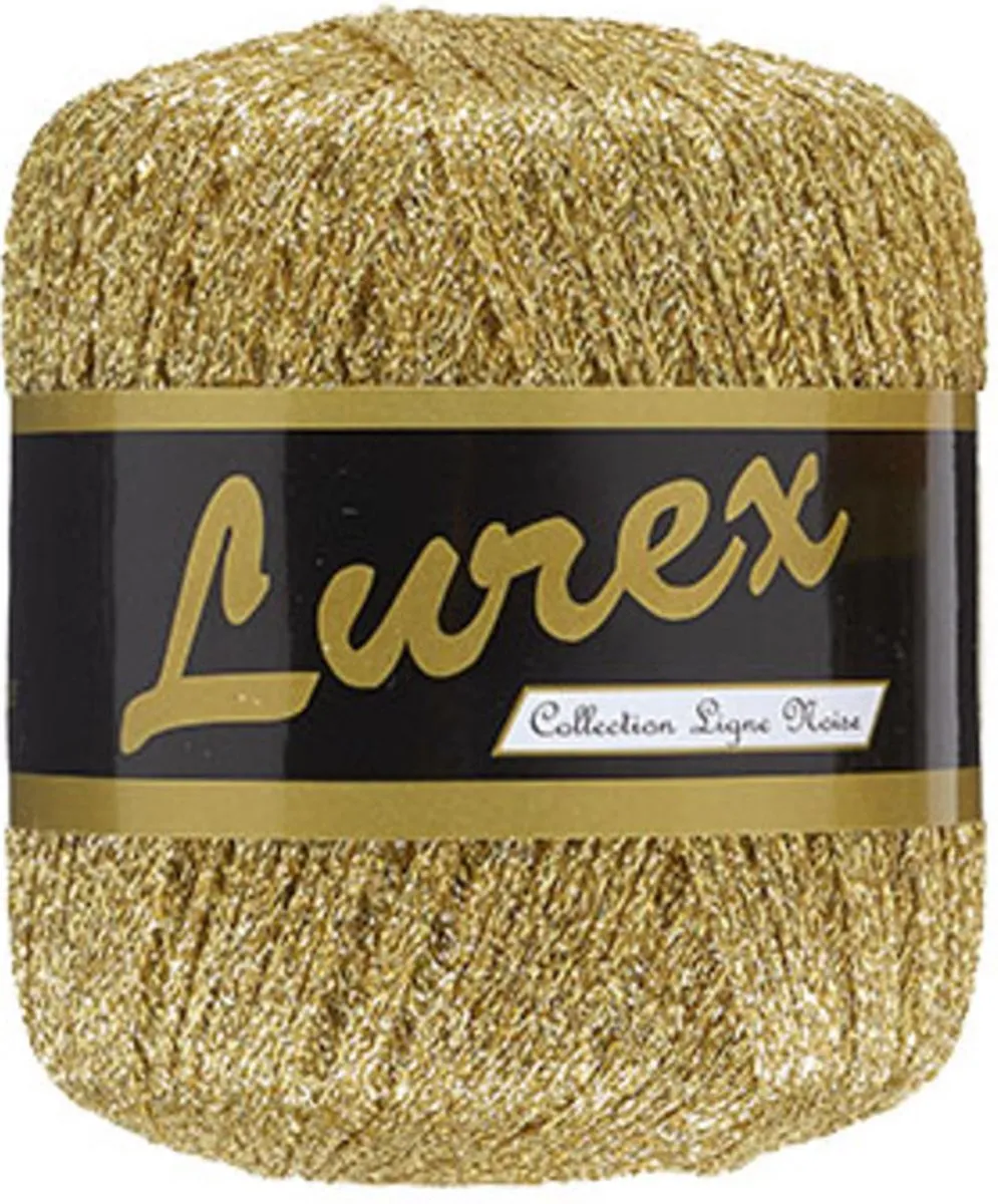 Creativ Company Glitter Garen 25gr Lichtgoud
