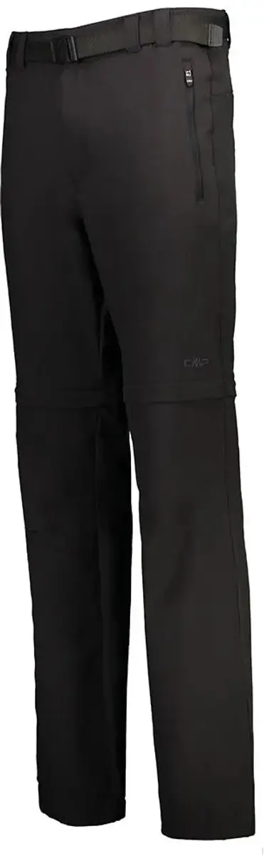 CMP Long Stretch Zip Off Converteerbare Broek - Zwart - afbeelding 4 van 4