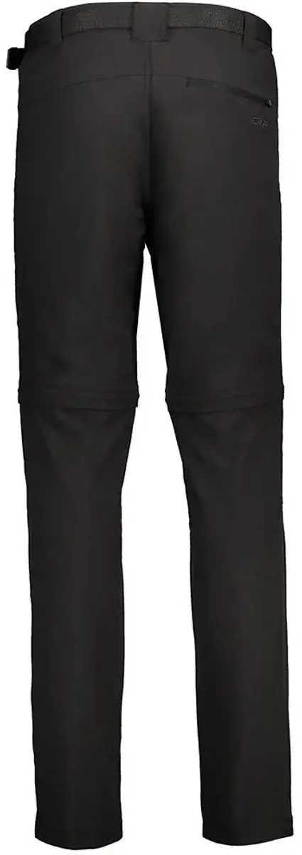 CMP Long Stretch Zip Off Converteerbare Broek - Zwart - afbeelding 3 van 4