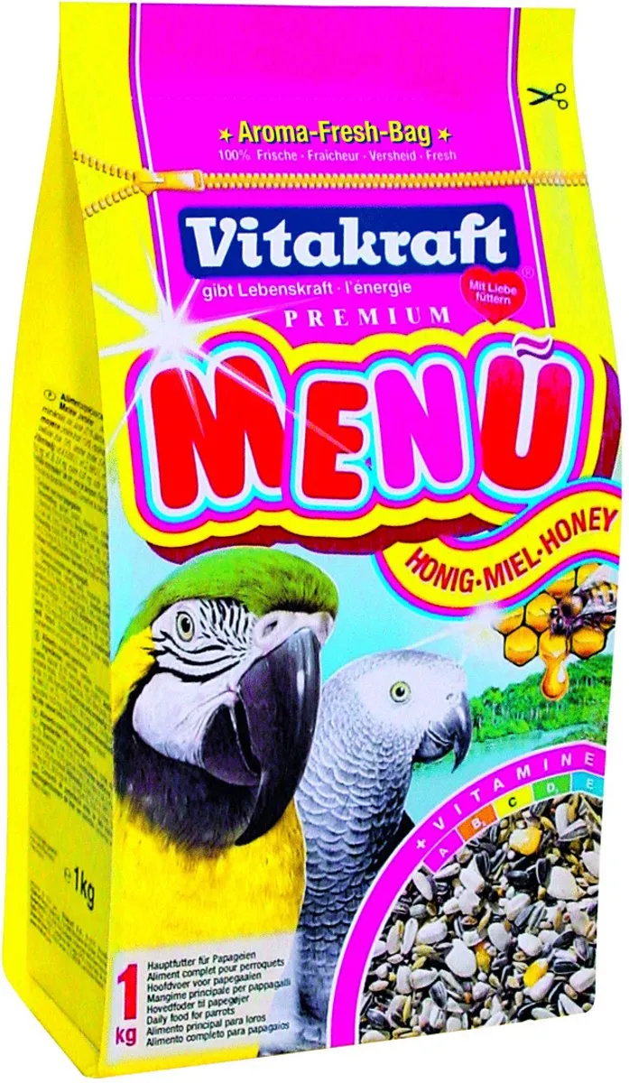 Vitakraft Papegaaivoer Menu 1 Kg
