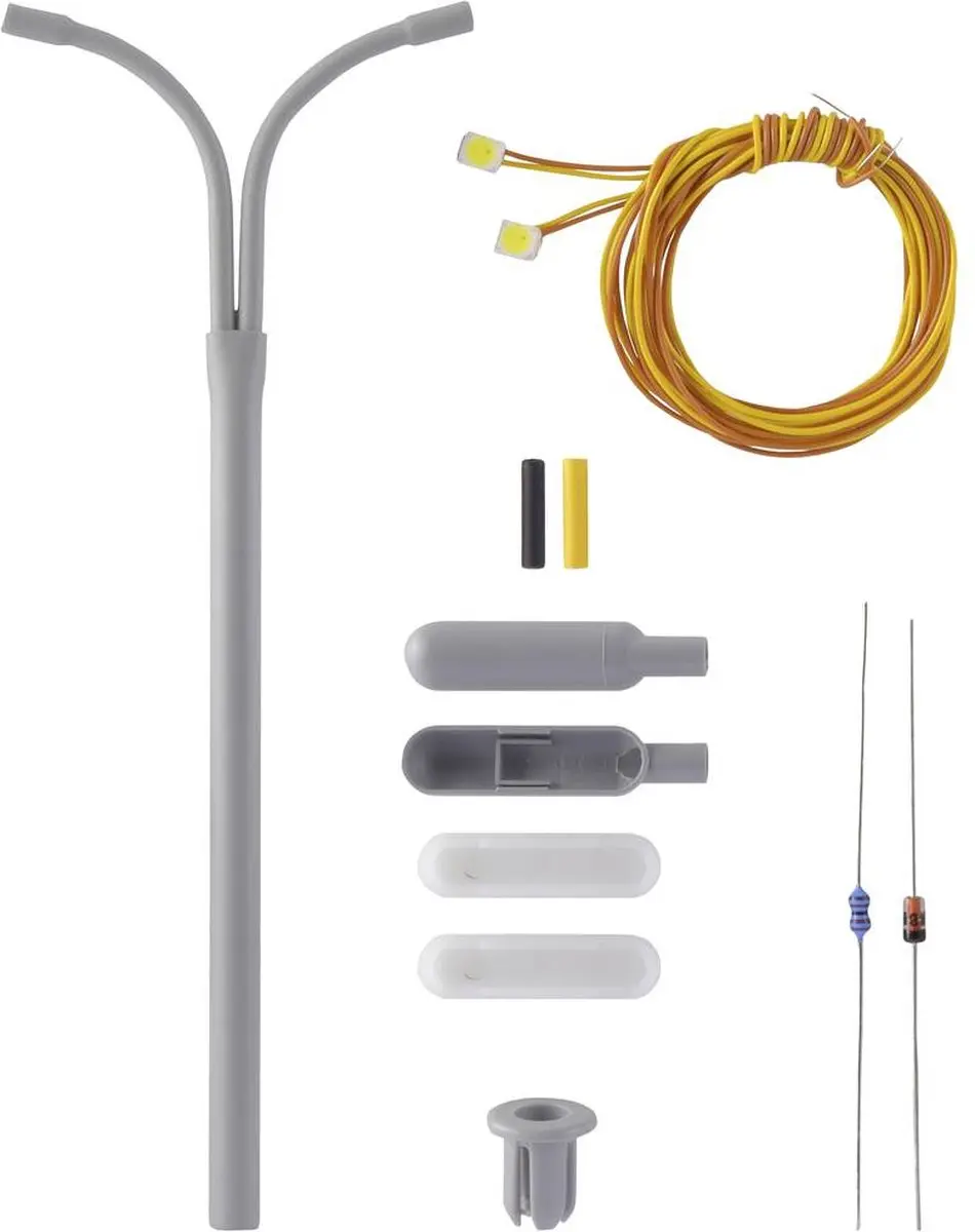 Viessmann Modelltechnik 6723 Dubbele Straatlantaarn H0