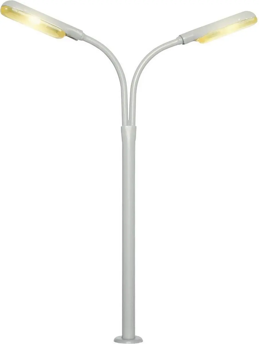 Viessmann H0 Dubbele Straatlantaarn Kant-en-klaar 6096