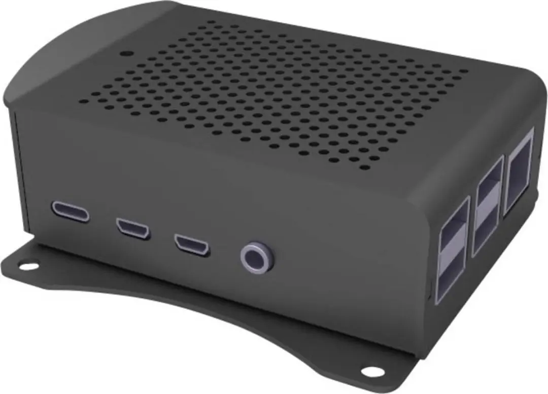 Joy-iT rb-alucasep4+06 SBC-behuizing - Zwart - afbeelding 6 van 6