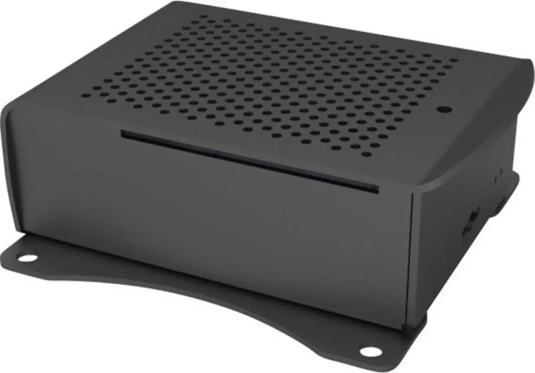 Joy-iT rb-alucasep4+06 SBC-behuizing - Zwart - afbeelding 4 van 6