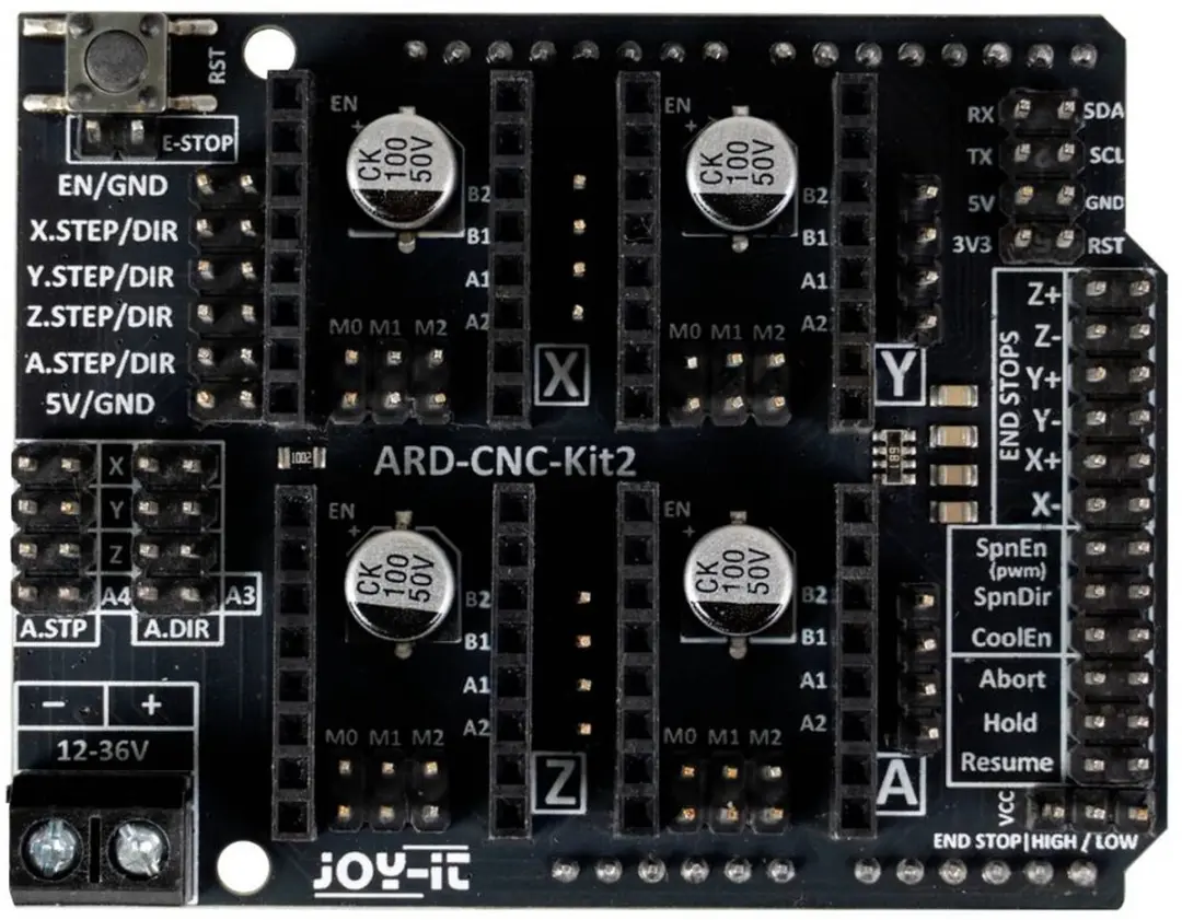 Joy-it A-CNC-DRV8825 Asbesturing voor Arduino - afbeelding 2 van 4