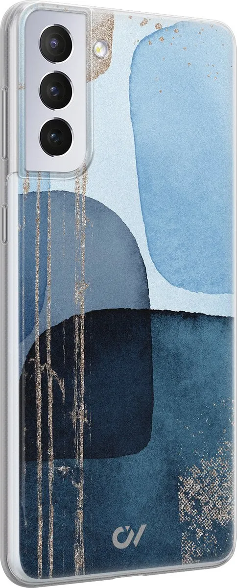 Casevibes Samsung Galaxy S21+ Hoesje Blauw - S/S21+/UV/028
