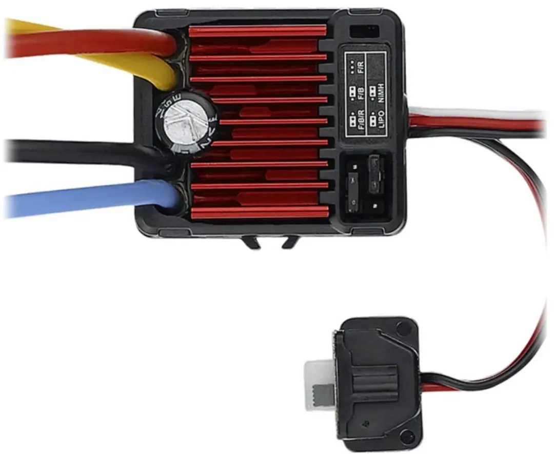 Hobbywing QuicRun 1060 T-Stecker Rijregelaar - 360A - afbeelding 2 van 4