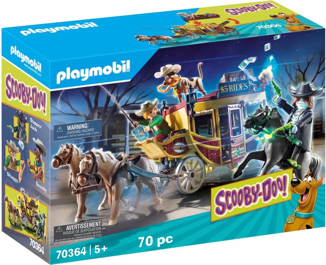 PLAYMOBIL Scooby-Doo! In het Wilde Westen