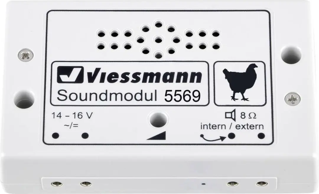 Viessmann Modelltechnik 5569 Geluidsmodule Kippenboerderij Kant-en-klare module