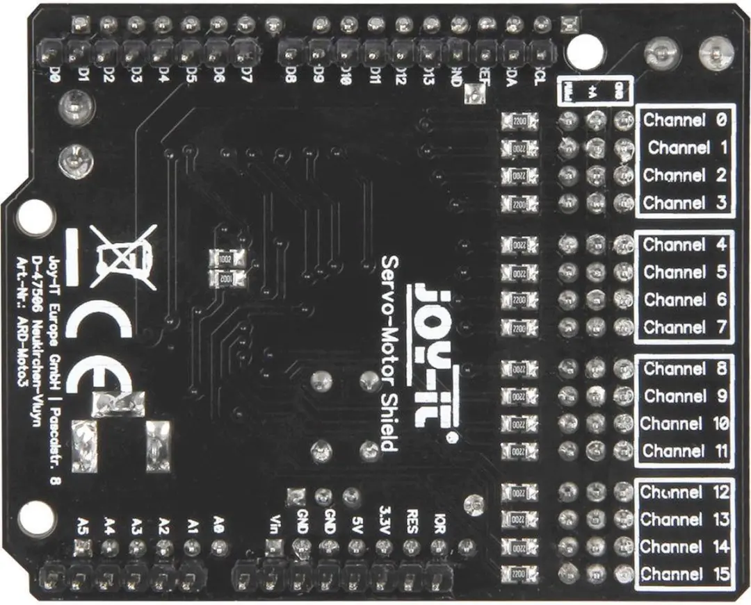 Joy-it ARD-Moto3 Motorbesturing voor Arduino - afbeelding 3 van 6