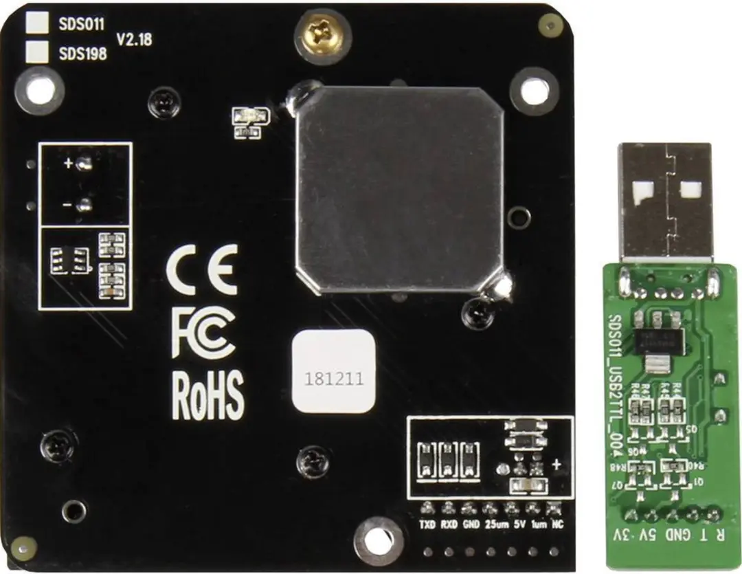 Joy-iT sen-sds011 Sensormodule - afbeelding 3 van 4