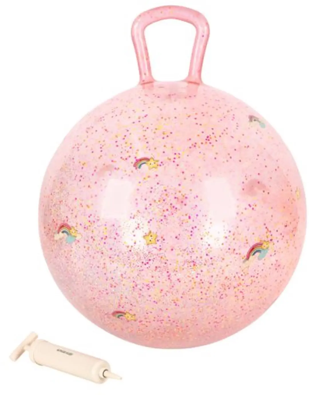 Konges Sløjd Glitter Skippybal Rainbow