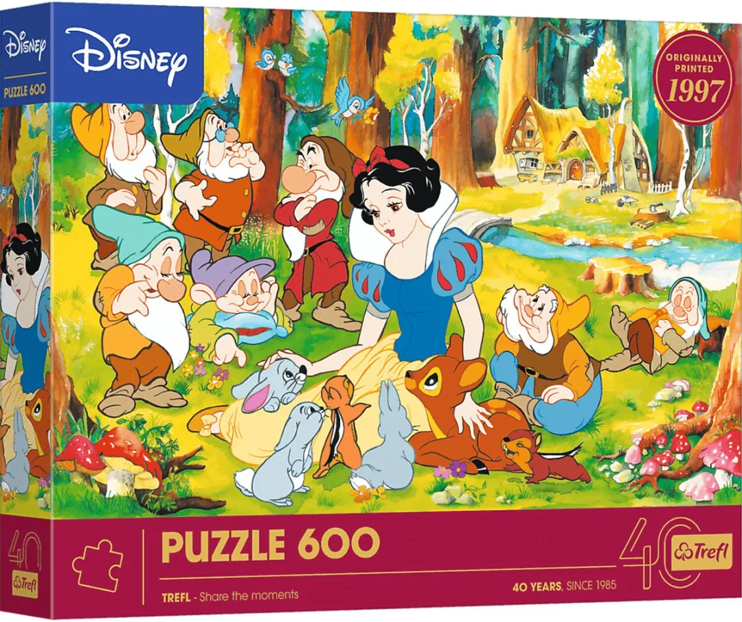 Trefl Disney Sneeuwwitje Jubileum Puzzel 600 Stuks