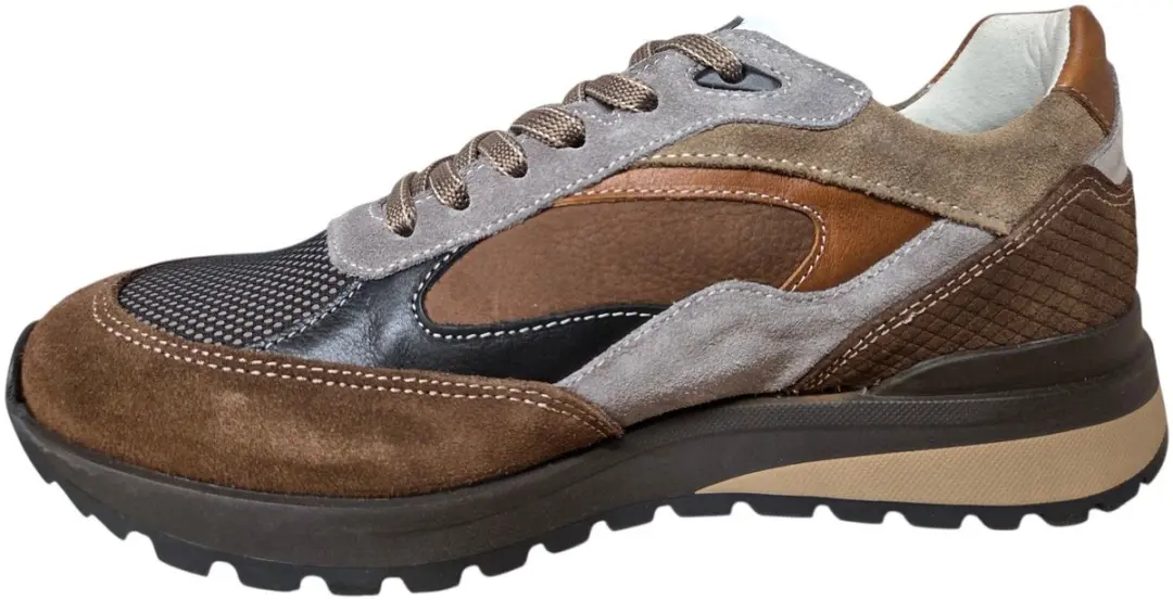 Australian Sparrow L72 Sneakers - Grijs/Bruin - 46 - afbeelding 4 van 6