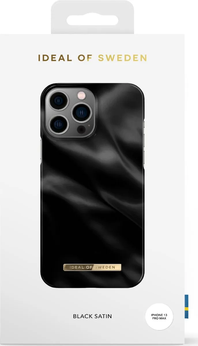 iDeal of Sweden iPhone 13 Pro Max Hoesje Black Satin - IDFCSS21-I2167-312 - afbeelding 4 van 6
