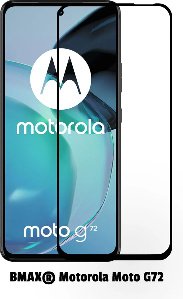 BMAX Screenprotectors Moto G72 - 2 Stuks - Gehard Glas