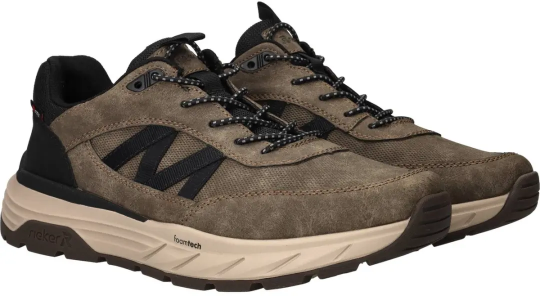 Rieker TEX Sneakers Heren Bruin - afbeelding 2 van 6