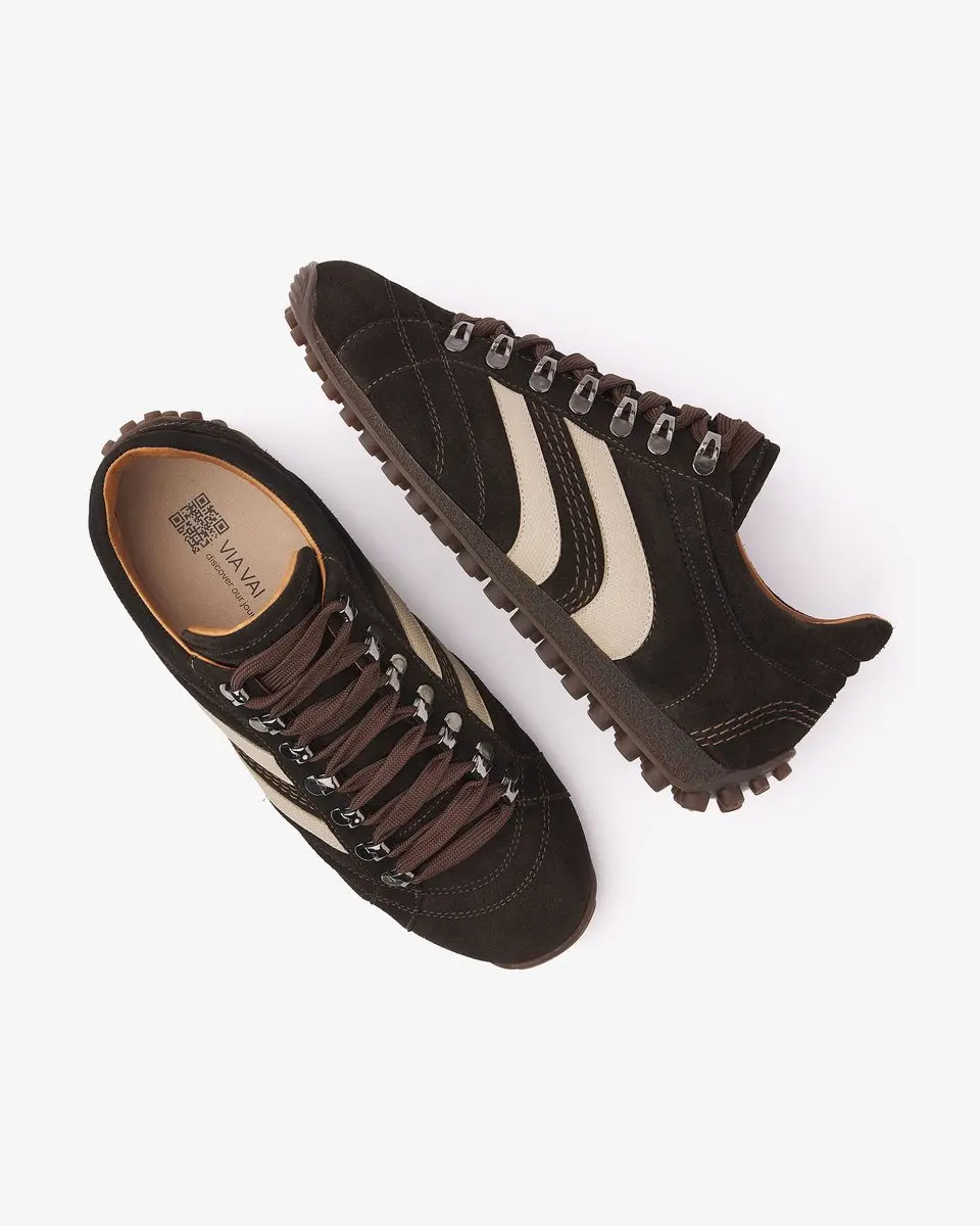 VIA VAI Jack Nathan Sneakers Heren - Bruin - afbeelding 3 van 6