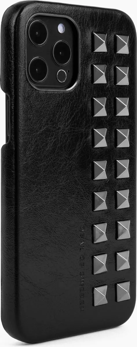 iDeal of Sweden Statement Case Unity iPhone 12 Pro Max - Dawn Black Studs