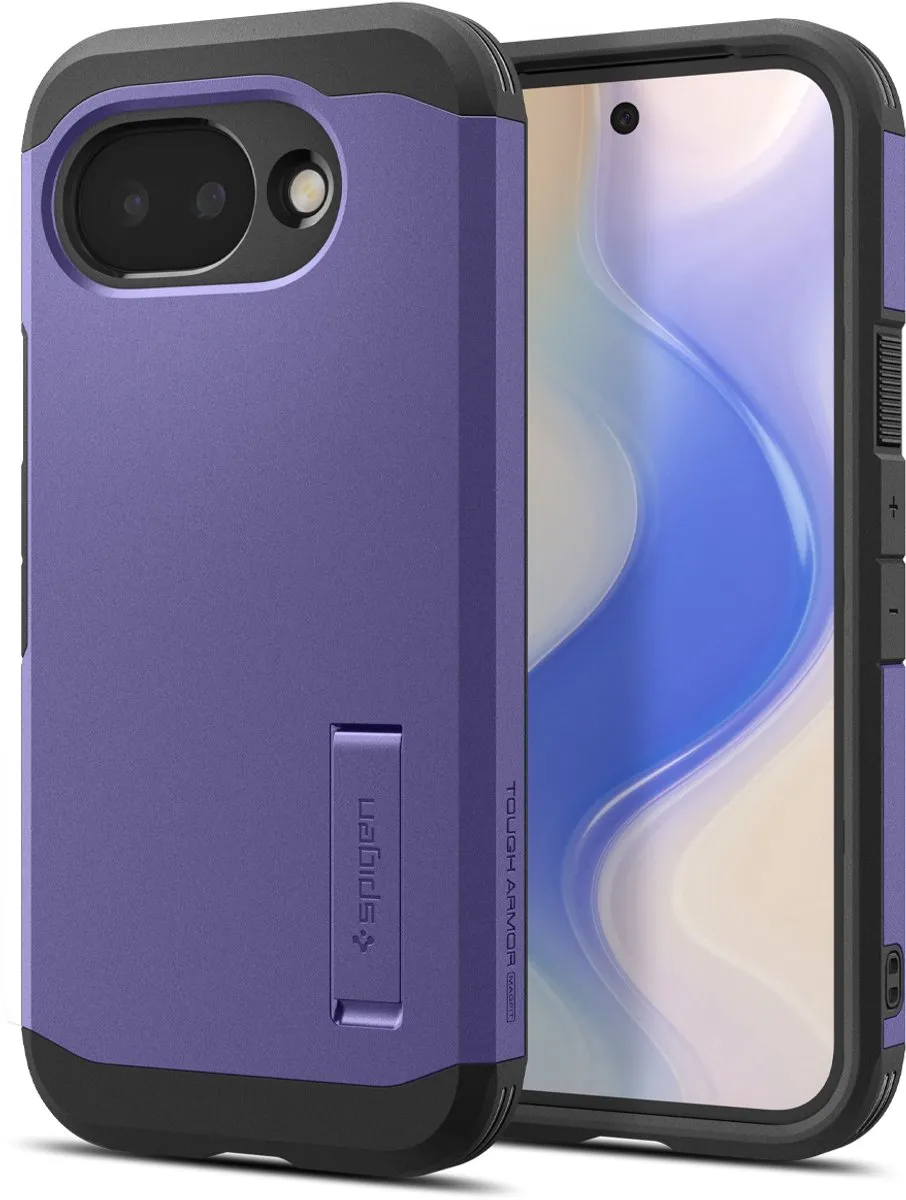 Spigen Tough Armor Backcover Pixel 10a - Ash Violet - 8800337244144 - afbeelding 6 van 6