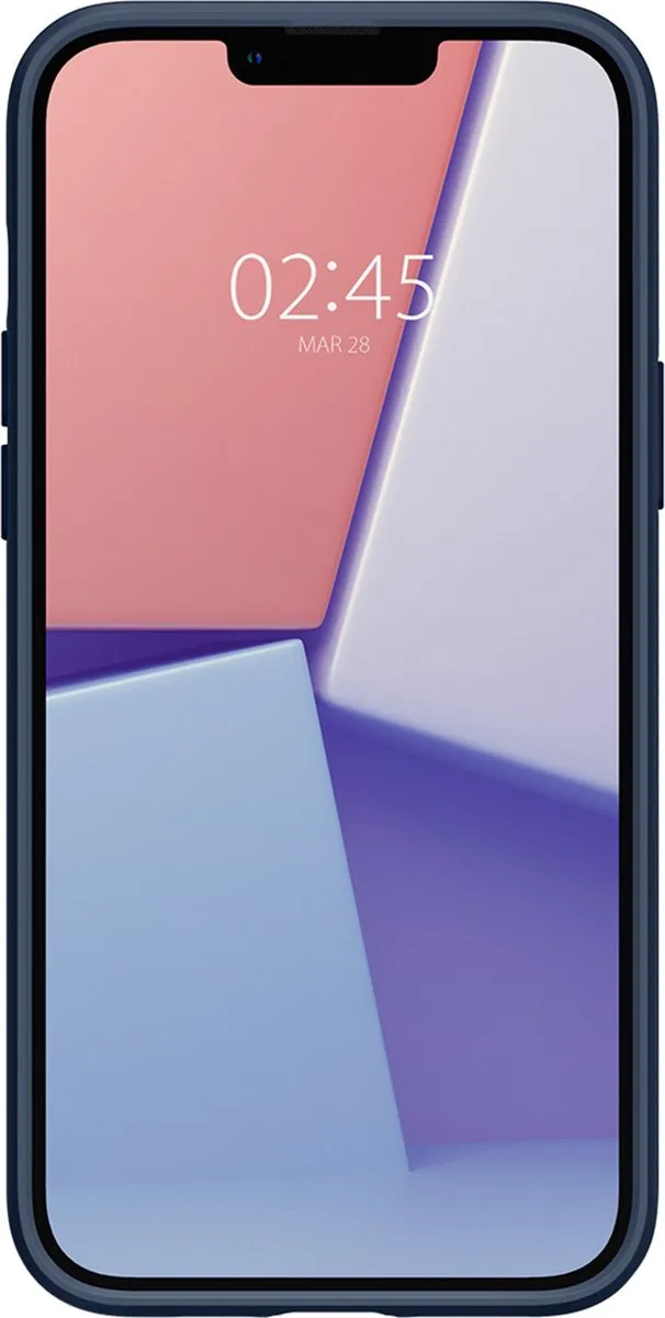 Spigen Liquid Air Case iPhone 14 - Navy Blauw