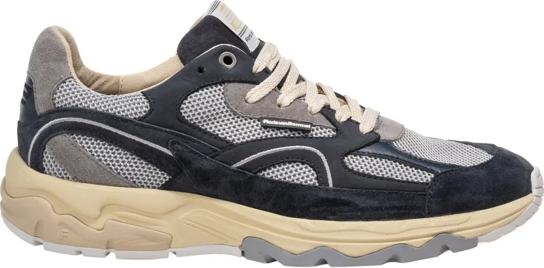 Floris van Bommel De Rezer Sneakers - Suède - Blauw - afbeelding 2 van 6
