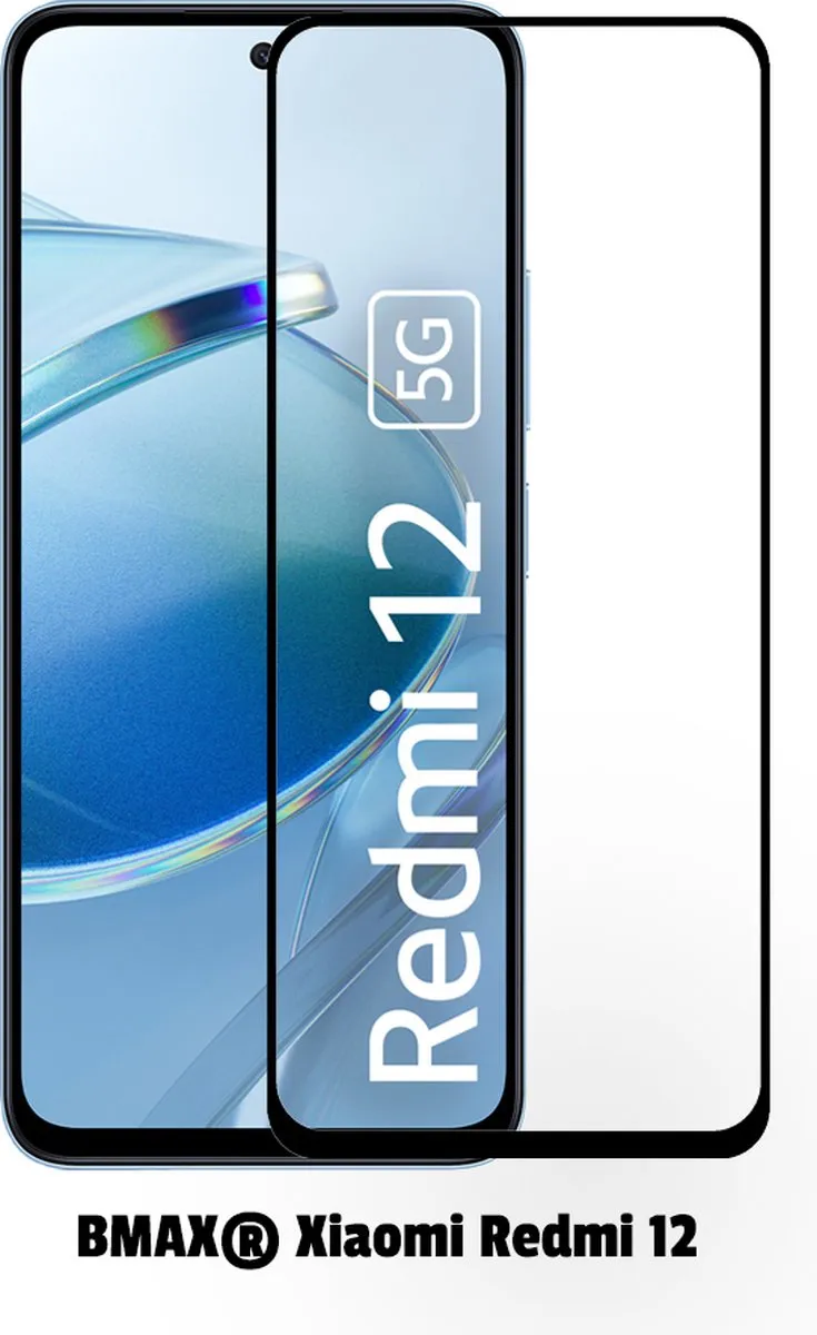 BMAX Screenprotectors Xiaomi Redmi 12 5G - 2 Stuks