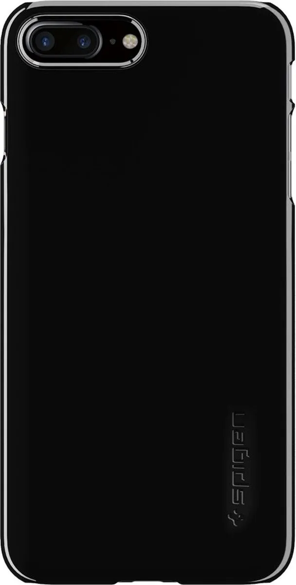 Spigen Thin Fit i7P64587705 Hoesje - iPhone 7 Plus/8 Plus - Zwart