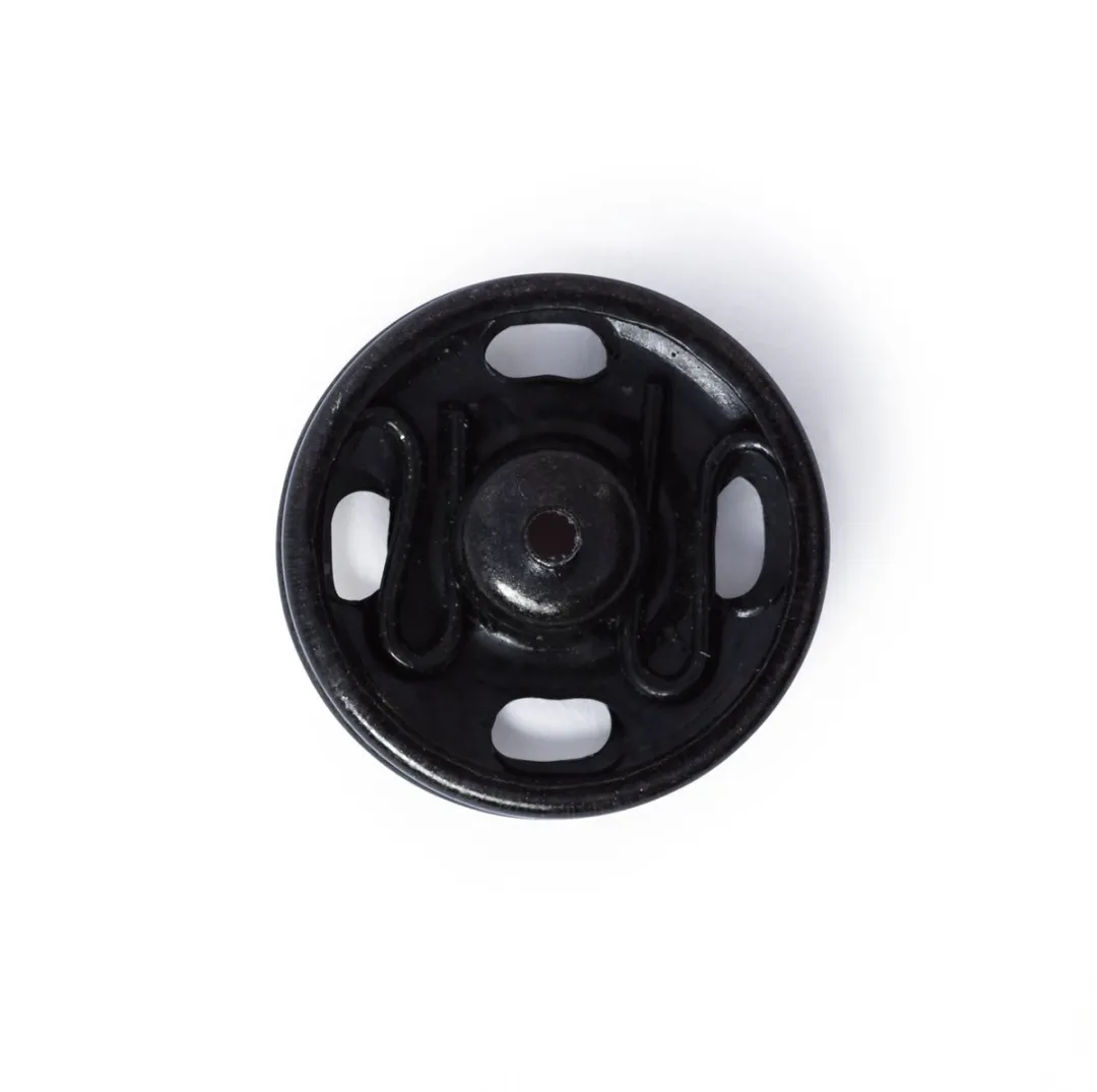 Prym Drukknoop 13mm - 6 Stuks Zwart
