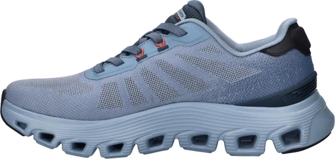 Skechers Arch Fit Glide-Step Wave - Bremet heren sneaker - Grijs - Maat 42