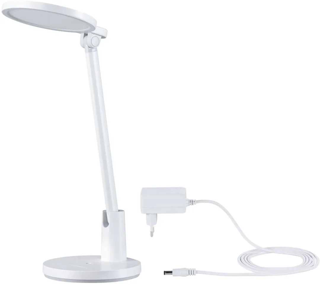 Paulmann Darba LED-bureaulamp 1150lm 15W - Wit mat