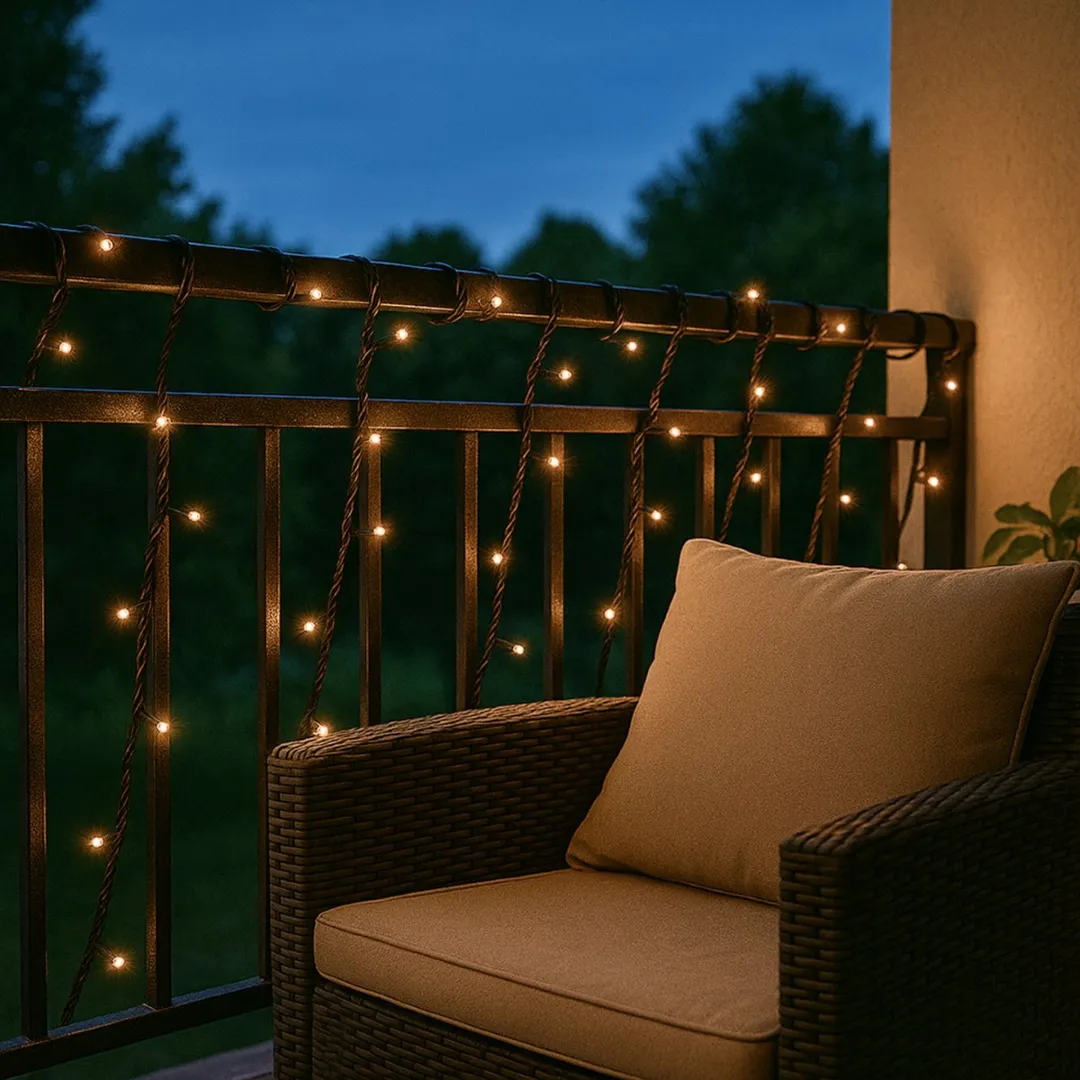 Star Trading Lichtdecoratie Ketting 160 LED - Warm wit - 9,6W