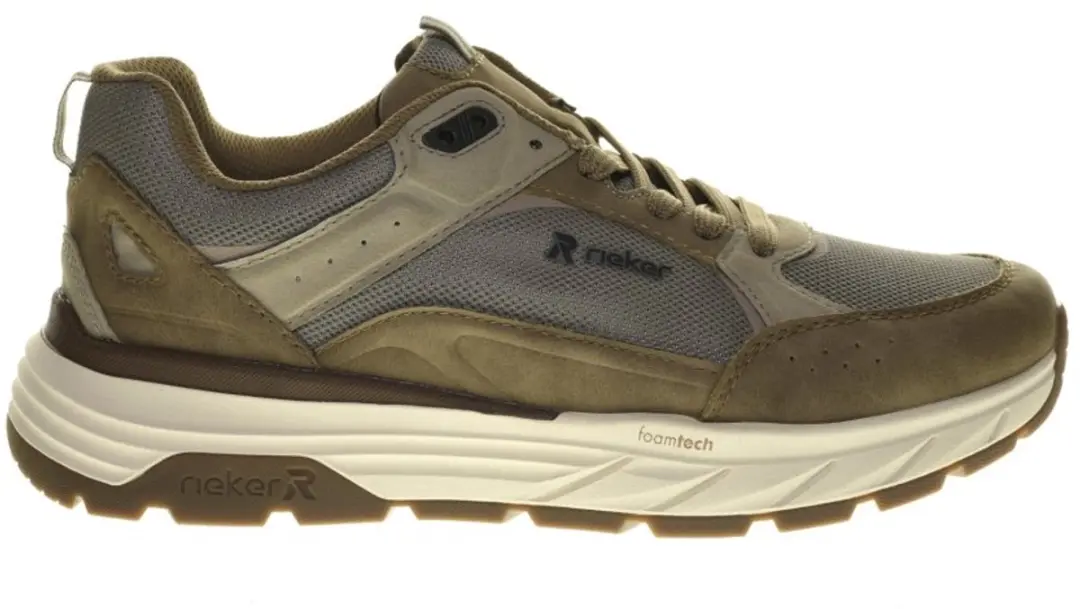 Herensneaker Beige Extra Breed Rieker maat 42