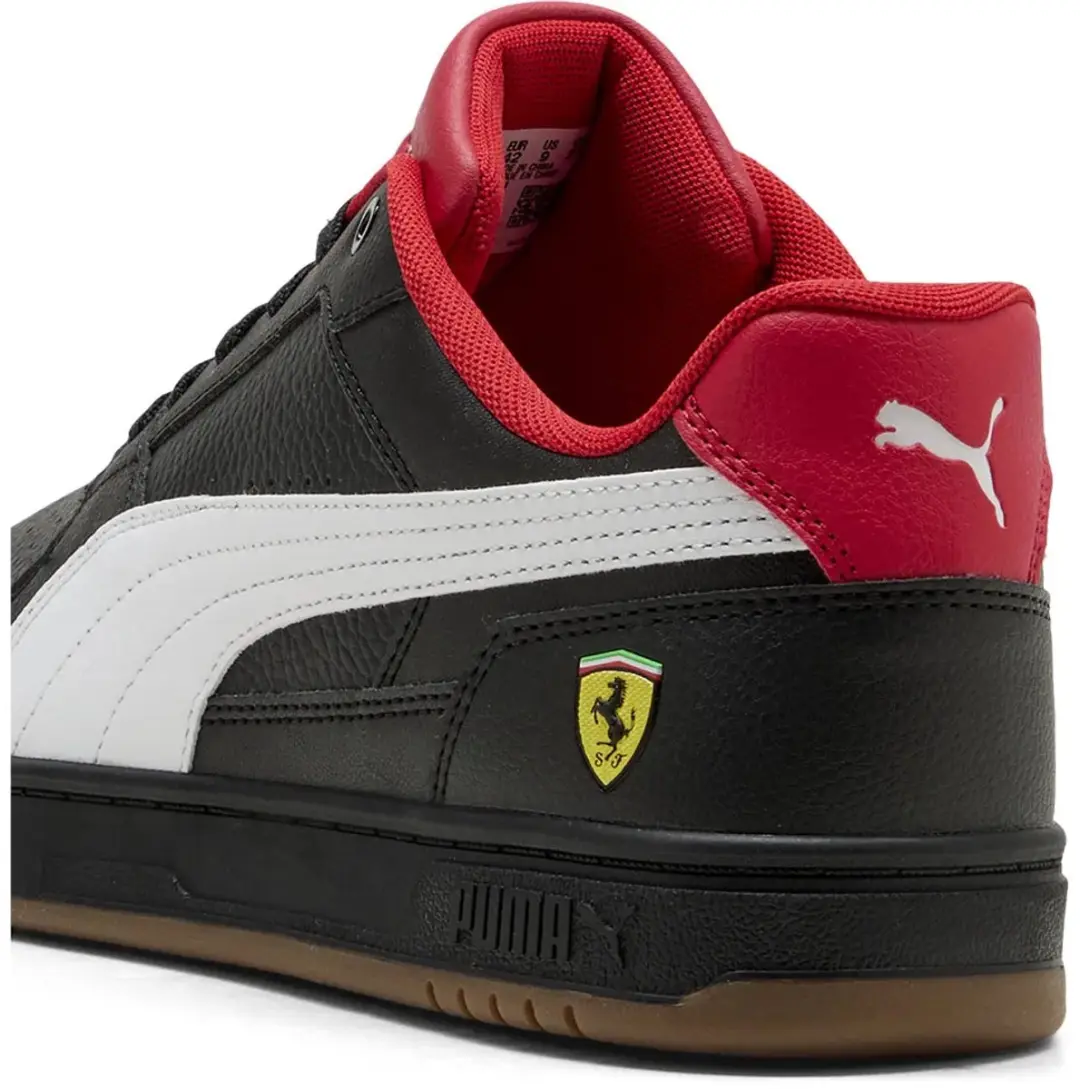 PUMA Ferrari Caven III Sneakers - Zwart/Wit - afbeelding 4 van 4