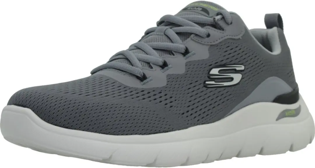 Skechers Arch Fit Summits Kravel Schoenen - Grijs - 45 - afbeelding 3 van 4