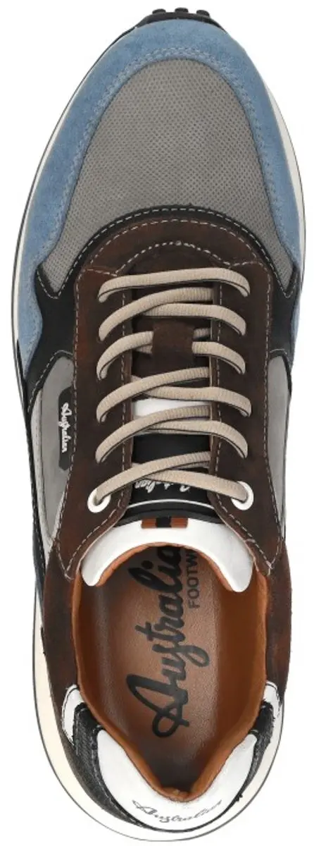 Australian Yamato Sneakers Laag - Grijs - Maat 44 - afbeelding 5 van 6
