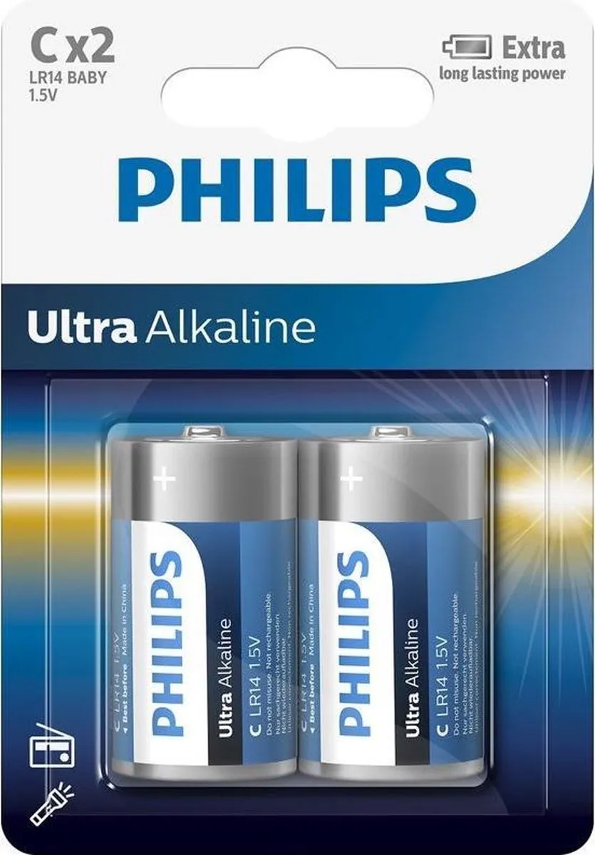 Philips LR14E2B C-batterijen