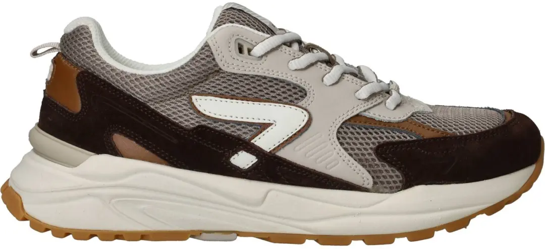 HUB Heren Grid-m Lage Sneakers