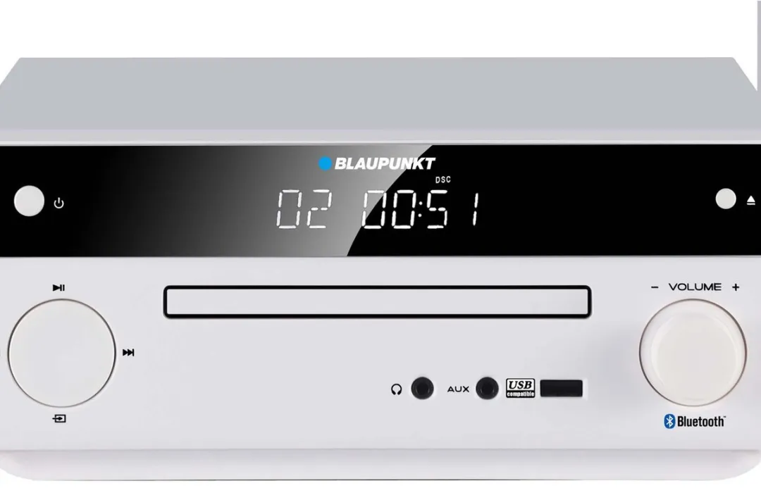 Blaupunkt MS30.02BT Stereo Set - Wekkerradio - Wit