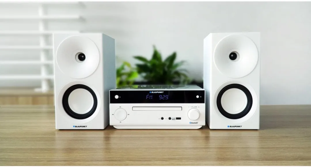 Blaupunkt MS30.02BT Stereo Set - Wekkerradio - Wit - afbeelding 6 van 6