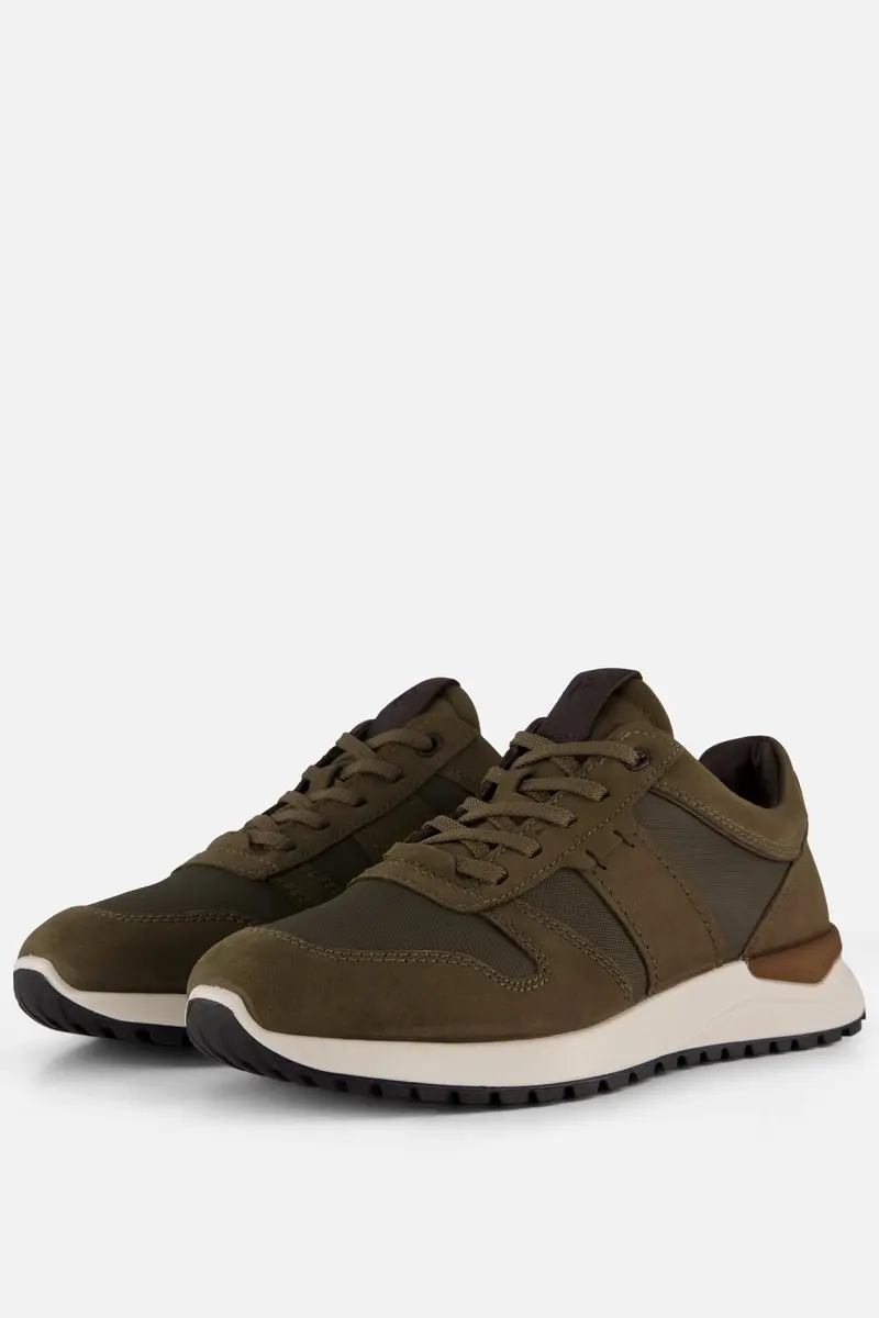 ECCO Astir Trainer Sneakers Bruin Leer