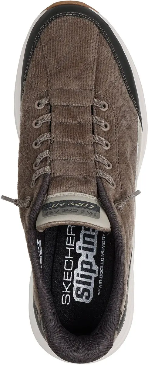 Skechers Contour Foam Cordelux Instappers - Olive - afbeelding 6 van 6
