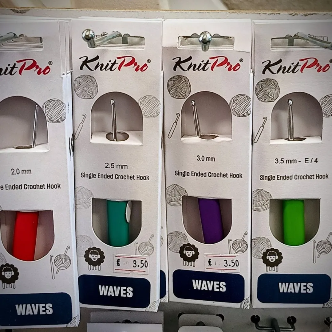 KnitPro Waves Haaknaalden 9.00mm - Roze
