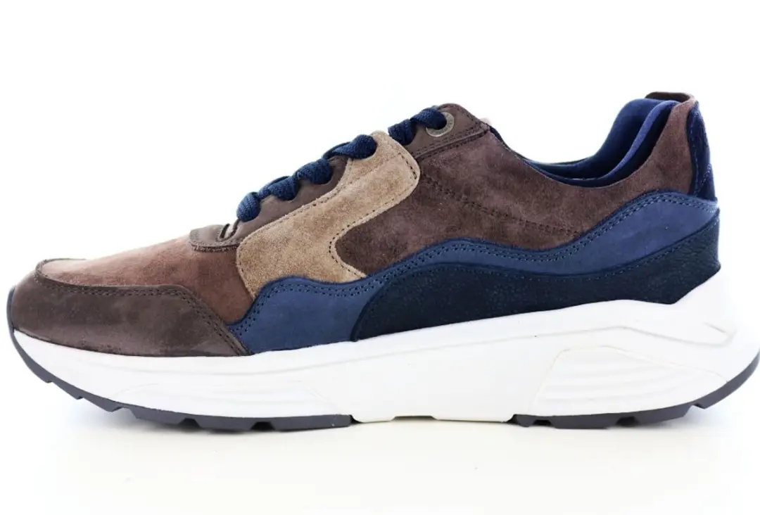 Xsensible Golden Gate Stretchwalker HX Heren Sneakers - Bruin - Maat 41 - afbeelding 2 van 6